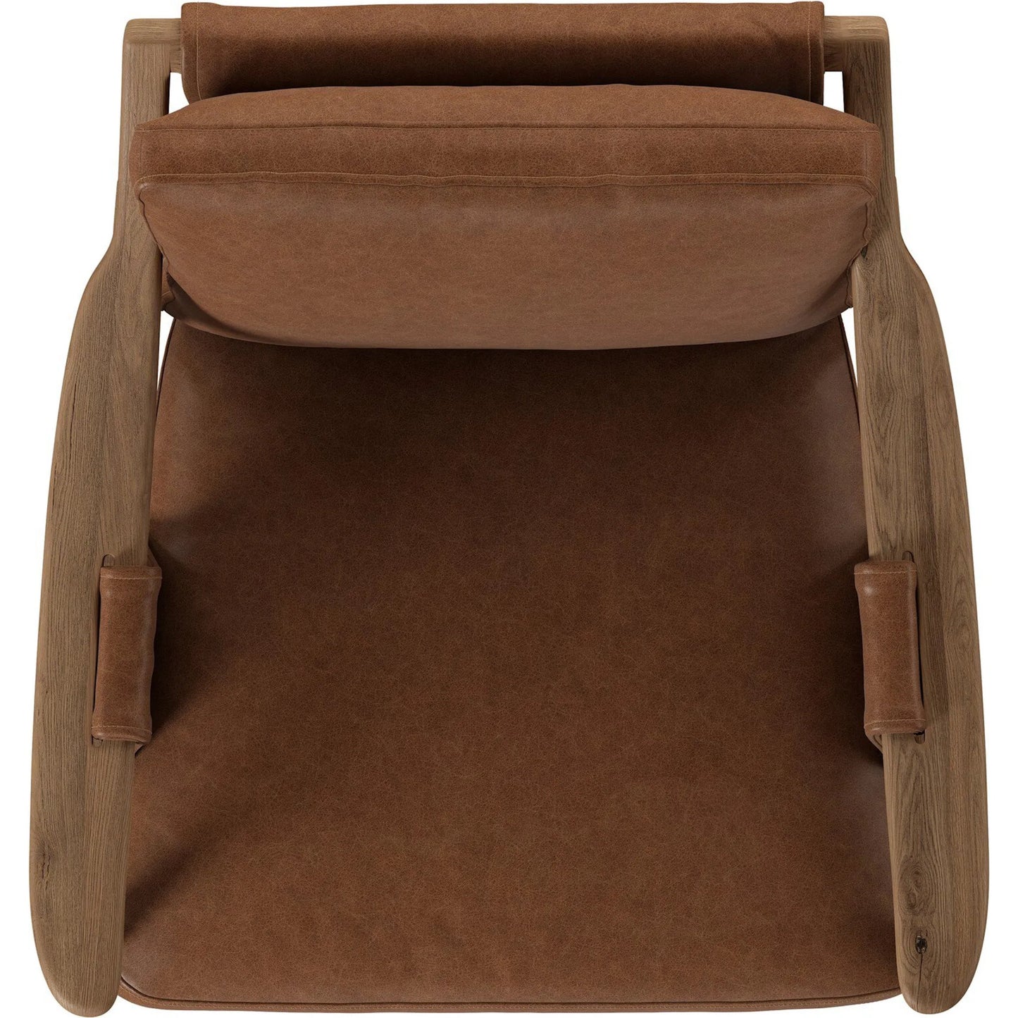 027 SI-2531646 | Additional Silo | Kimmery Chair by Four Hands in chaps saddle, worn oak. Made from top grain leather, solid oak in a transitional style.