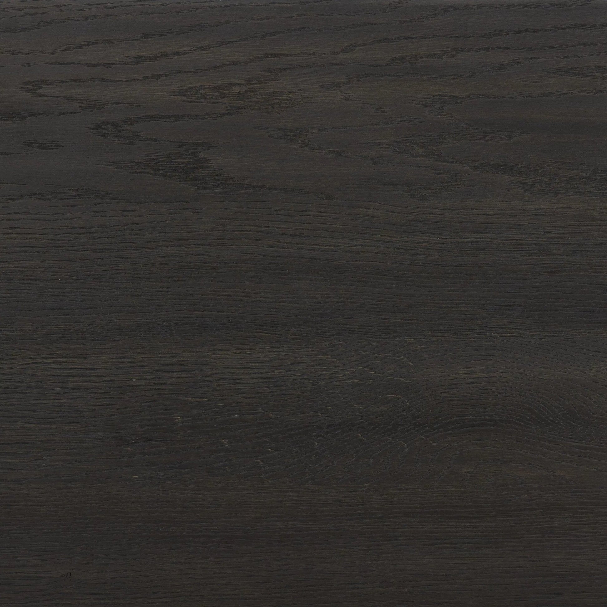 Ezri Media Console by Four Hands in black oak. Made from solid oak, solid mango in a unique style.