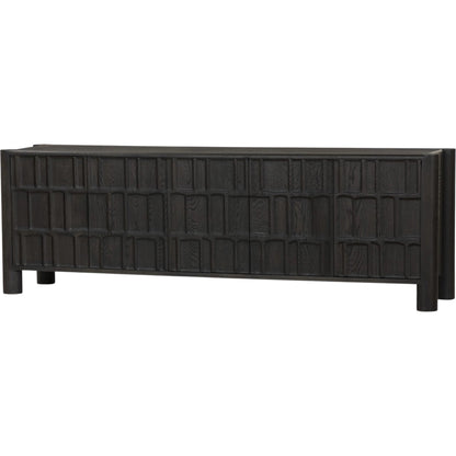 Ezri Media Console by Four Hands. Made from unique in a traditional style.