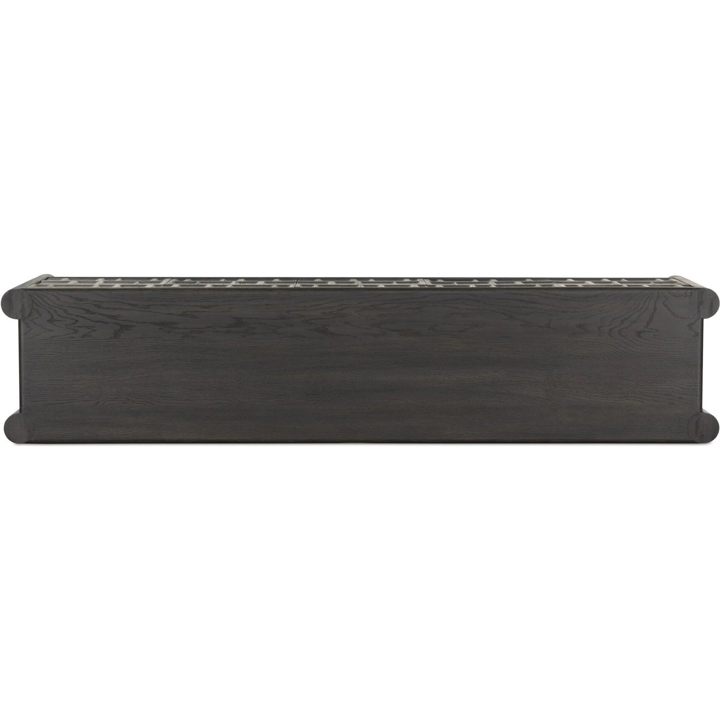 004 SI-2257112 | Additional Silo | Ezri Media Console by Four Hands in black oak. Made from solid oak, solid mango in a unique style.