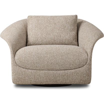 Ezra Swivel Chair by Four Hands. Made from unique in a transitional style.