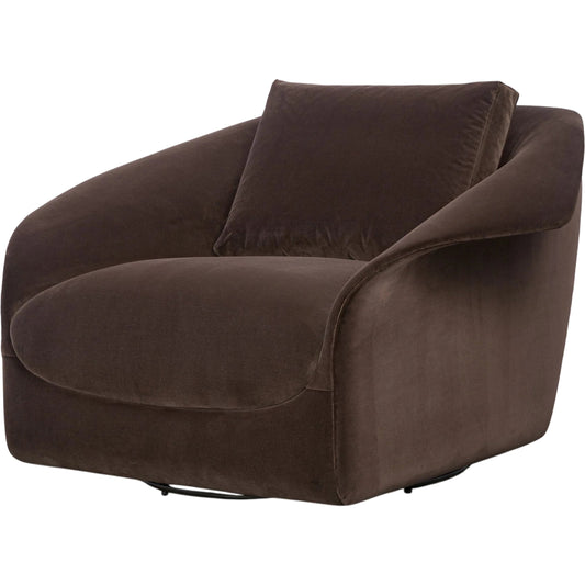 Ezra Swivel Chair by Four Hands. Made from unique in a transitional style.
