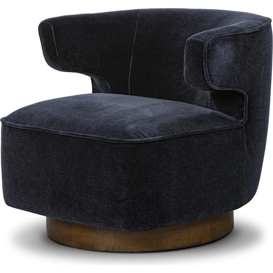 Dottie Swivel Chair by Four Hands. Made from unique in a transitional style.