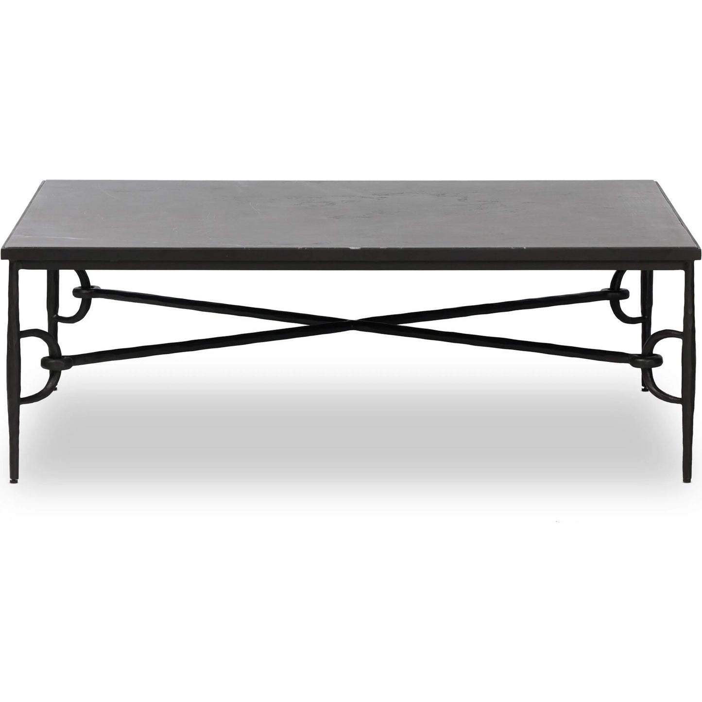 001 SI-2377031 | Additional Silo | Babylon Coffee Table by Four Hands. Made from solid marble, iron in a modern style.