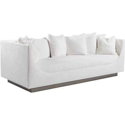 Claudette Bench Seat Sofa by Artistica Home in ivory and driftwood. Made from unique in a unique style.