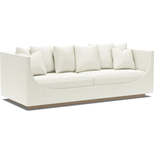 Claudette Sofa by Lexington in ivory. Made from unique in a unique style.
