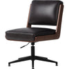 Sonoma Black, Ebony Aluminum, Natural Walnut Veneer