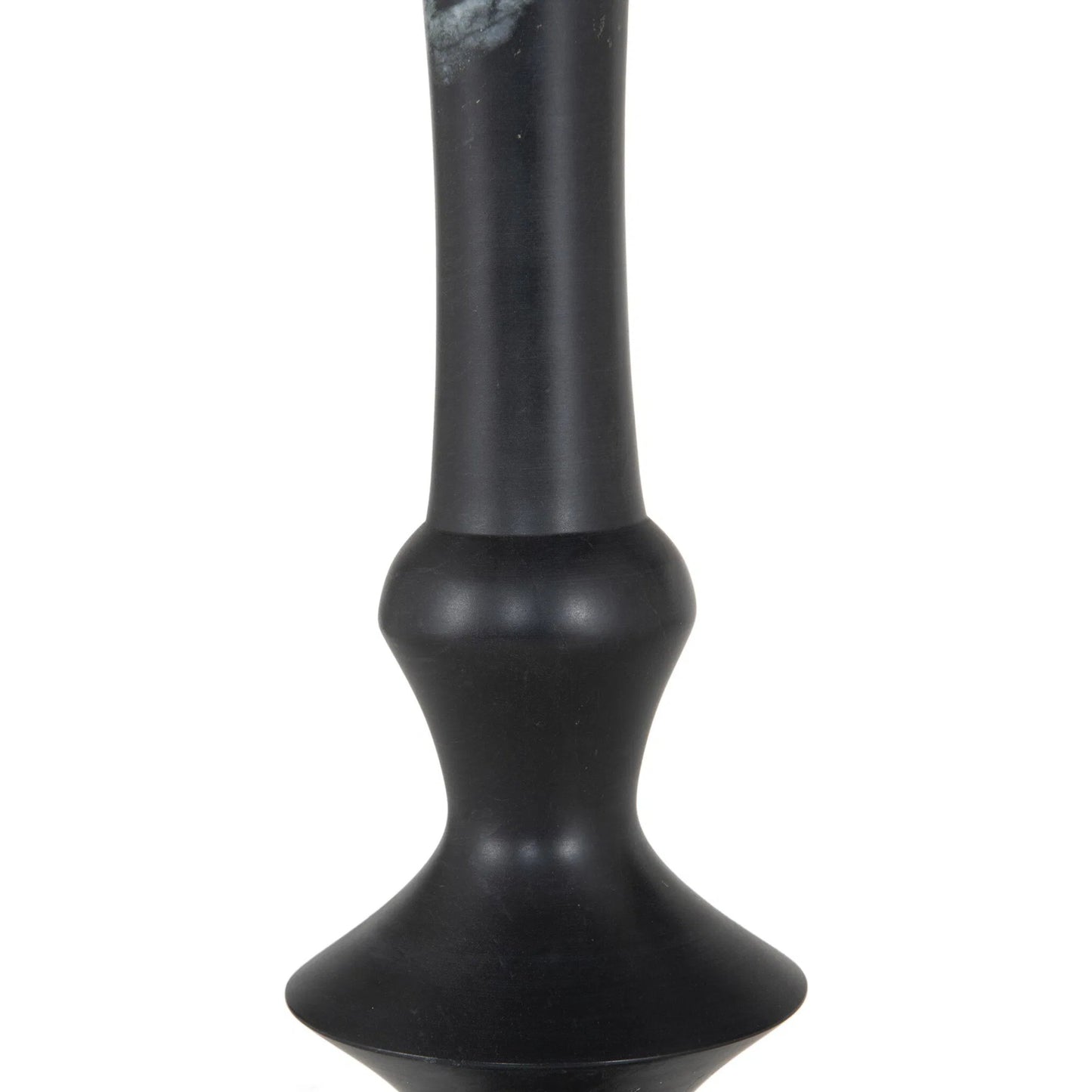 006 SI-2320216 | Closeup | Polli End Table by Four Hands in black marble. Made from solid marble in a modern style.