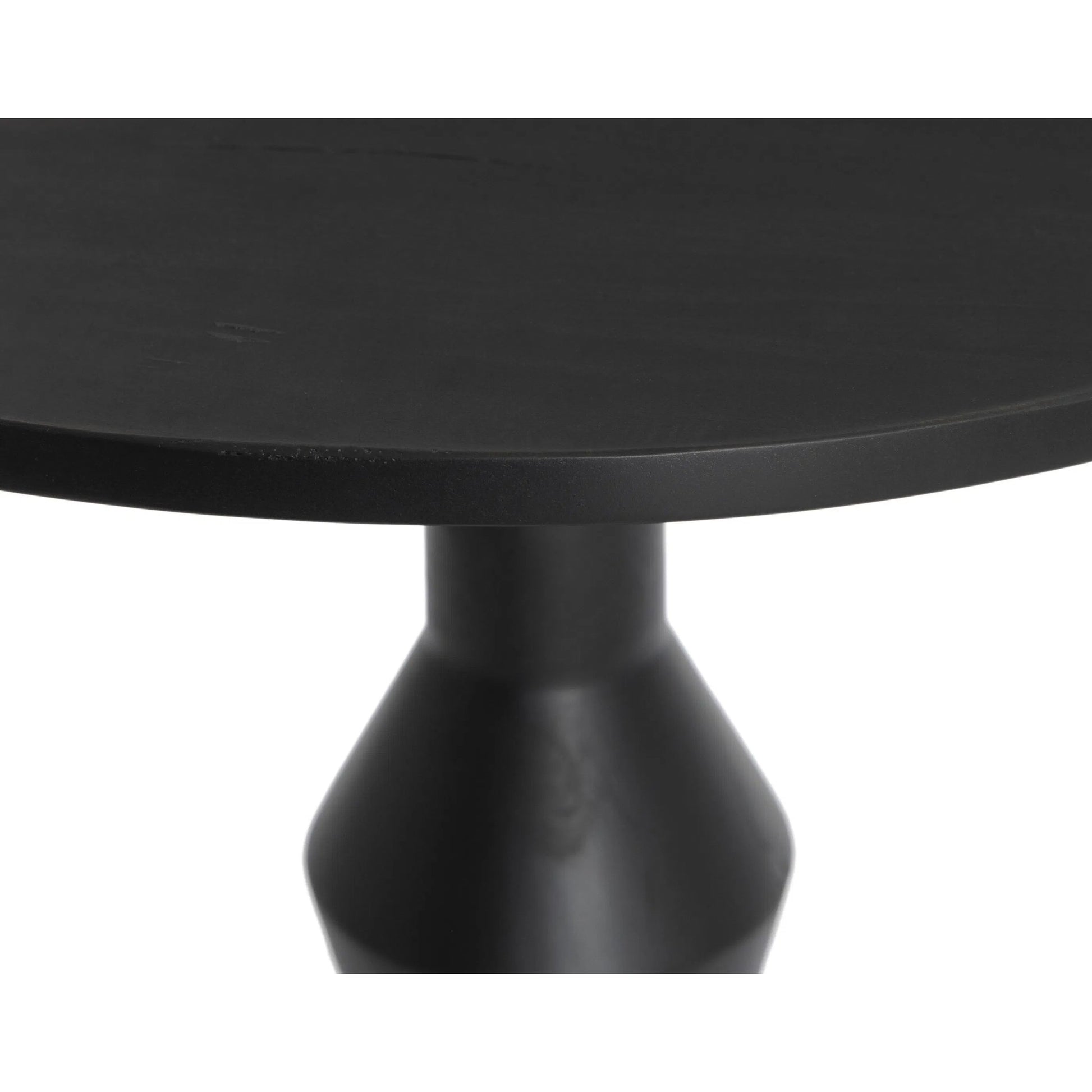 Rivi End Table by Four Hands in dark reclaimed. Made from solid mixed reclaimed wood in a traditional style.