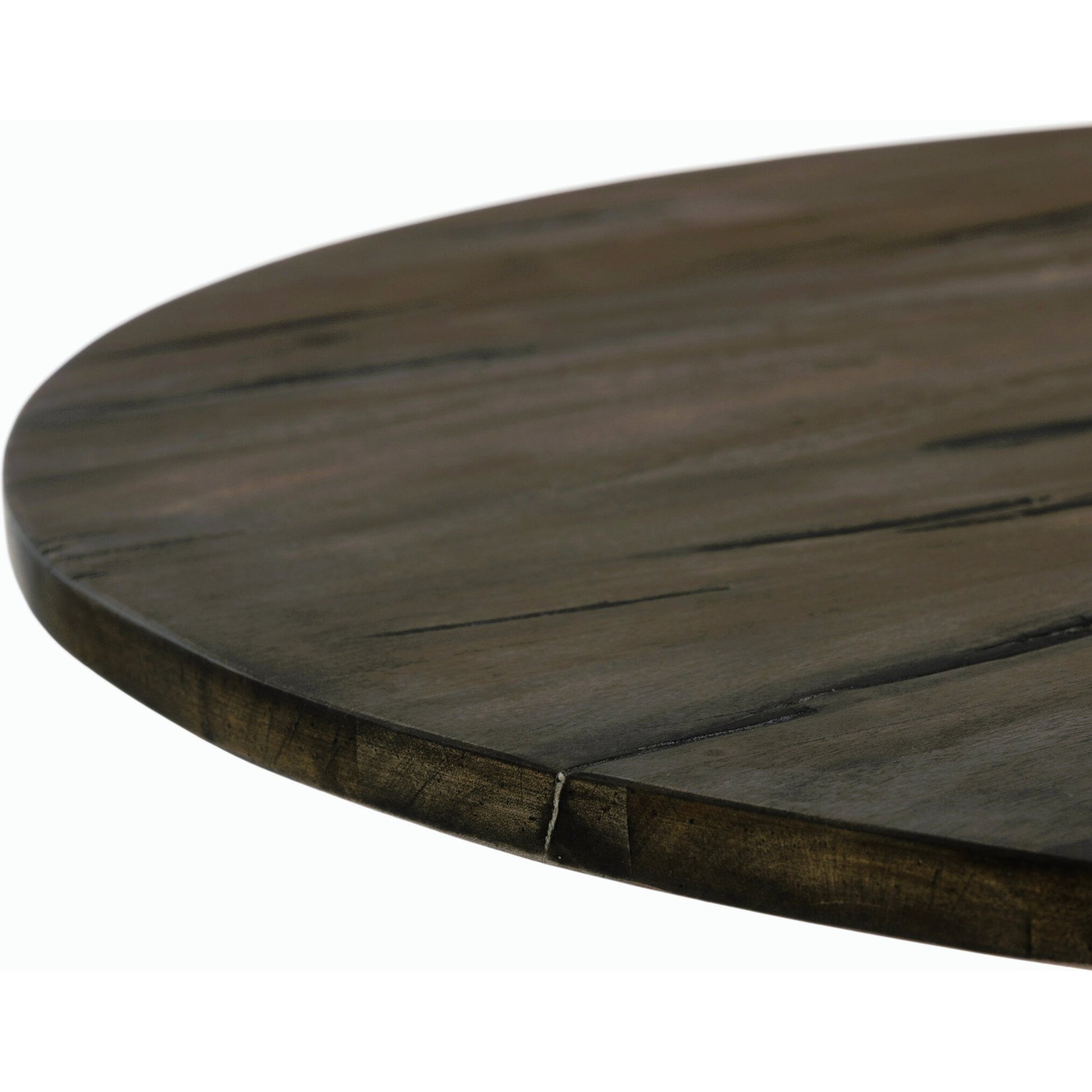 Rivi Large End Table by Four Hands in antique belgium bleach. Made from solid mixed reclaimed wood in a modern style.