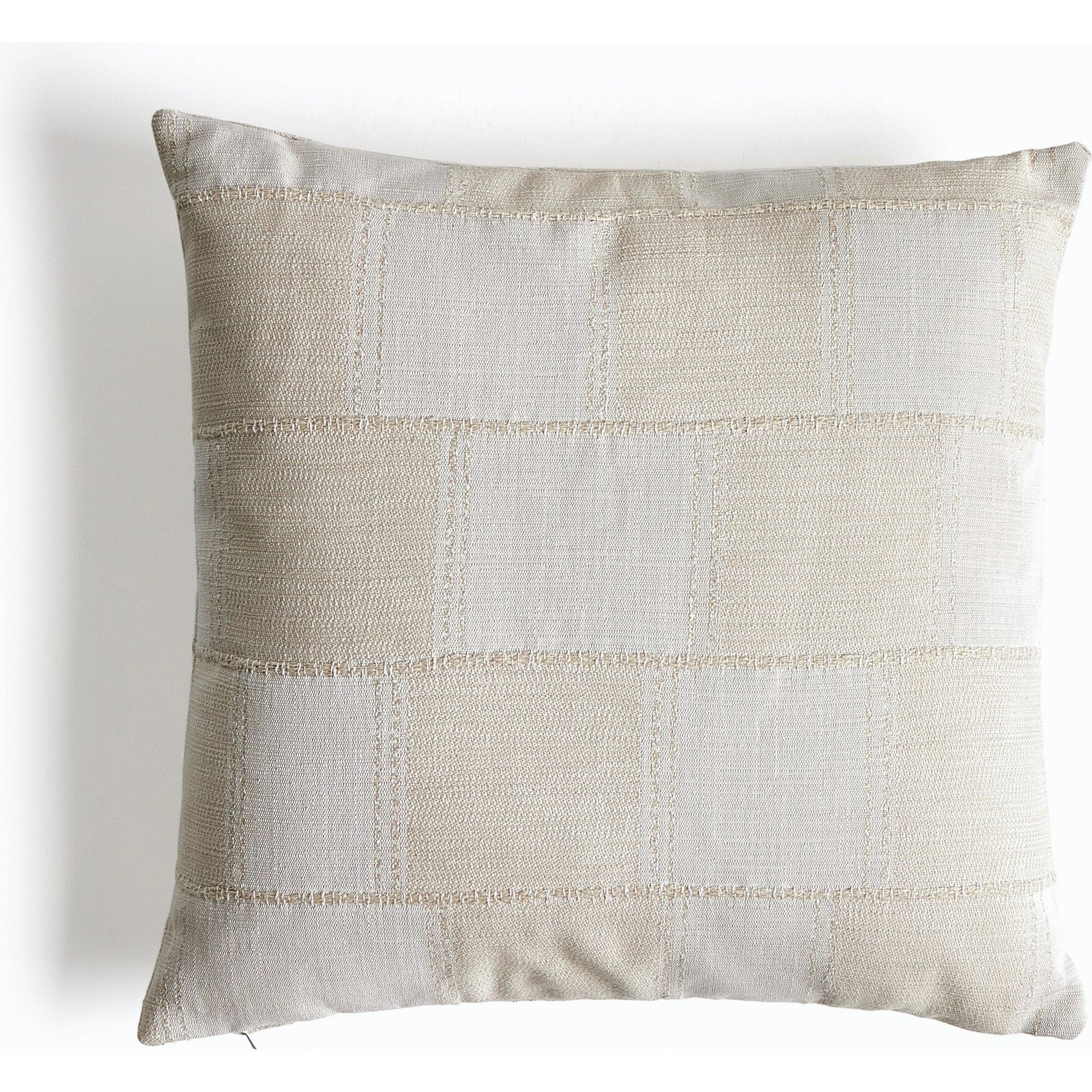 Tate Pillow by Four Hands in thomwell cream. Made from 81.55% polyester, 18.45% cotton, down alternative fiber, 100% polyester in a modern style.