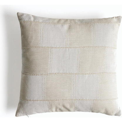 Tate Pillow by Four Hands in thomwell cream. Made from 81.55% polyester, 18.45% cotton, down alternative fiber, 100% polyester in a modern style.