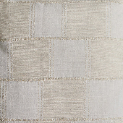 Tate Pillow by Four Hands in thomwell cream. Made from 81.55% polyester, 18.45% cotton, down alternative fiber, 100% polyester in a modern style.