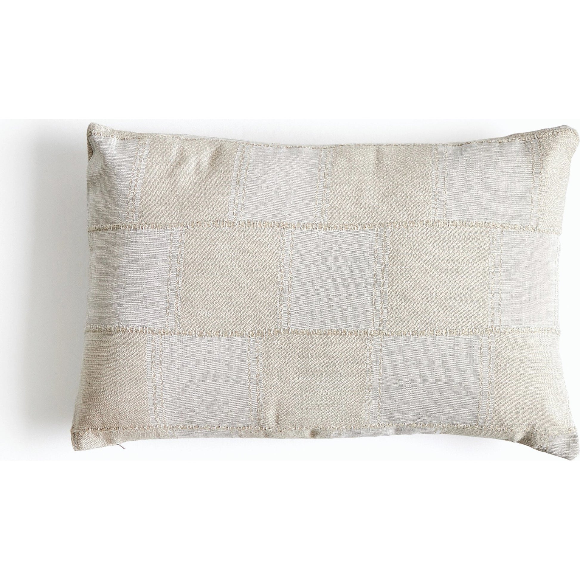 Tate Pillow by Four Hands in thomwell cream. Made from 81.55% polyester, 18.45% cotton, down alternative fiber, 100% polyester in a modern style.
