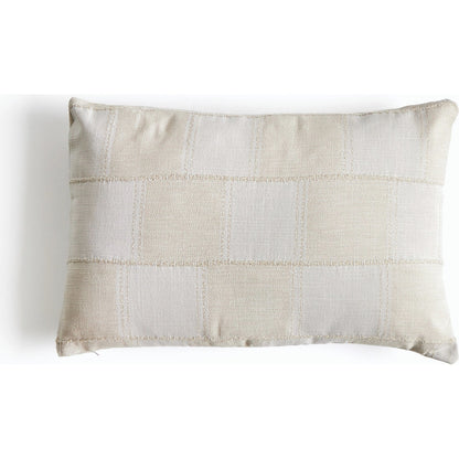 Tate Pillow by Four Hands in thomwell cream. Made from 81.55% polyester, 18.45% cotton, down alternative fiber, 100% polyester in a modern style.