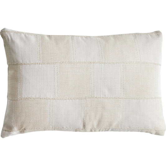 Tate Pillow by Four Hands in thomwell cream. Made from 81.55% polyester, 18.45% cotton, down alternative fiber, 100% polyester in a modern style.