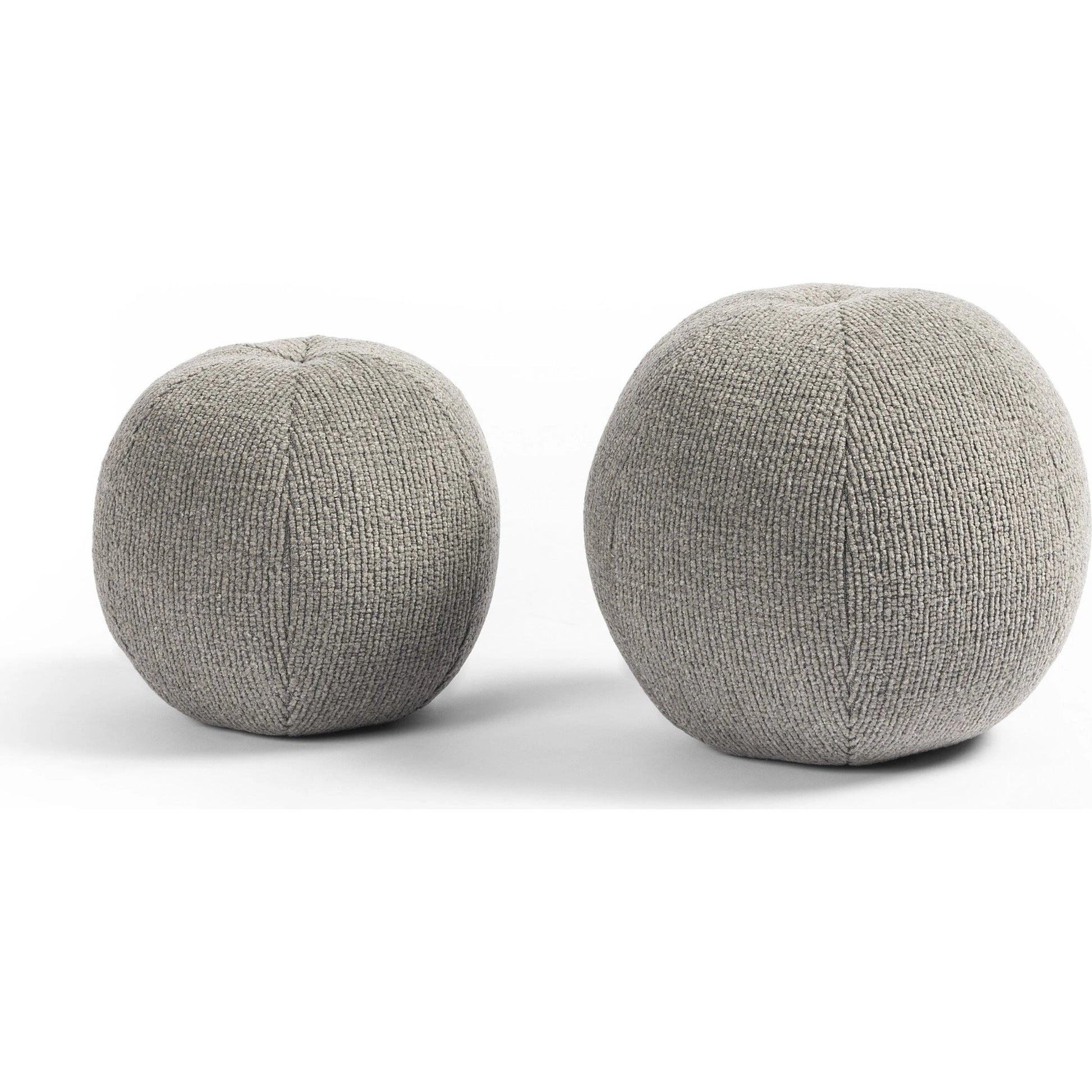 Balle Outdoor Pillow, Set Of 2 by Four Hands. Made from 86% recycled olefin, 9% polypropylene, 5% polyester, 100% polyester fiber in a modern style.