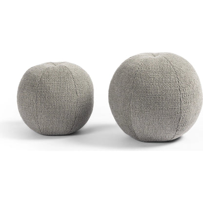 Balle Outdoor Pillow, Set Of 2 by Four Hands. Made from 86% recycled olefin, 9% polypropylene, 5% polyester, 100% polyester fiber in a modern style.