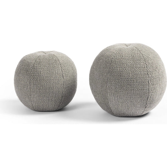 Balle Outdoor Pillow, Set Of 2 by Four Hands. Made from 86% recycled olefin, 9% polypropylene, 5% polyester, 100% polyester fiber in a modern style.