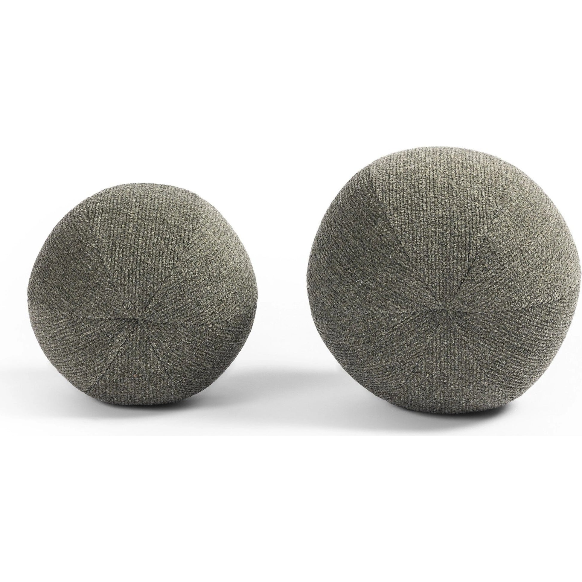 Balle Outdoor Pillow, Set Of 2 by Four Hands. Made from 86% recycled olefin, 9% polypropylene, 5% polyester, 100% polyester fiber in a modern style.