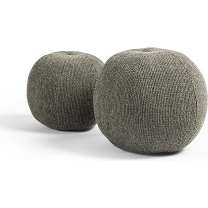 Balle Outdoor Pillow, Set Of 2 by Four Hands. Made from 86% recycled olefin, 9% polypropylene, 5% polyester, 100% polyester fiber in a modern style.