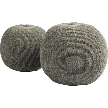 Balle Outdoor Pillow, Set Of 2 by Four Hands. Made from 86% recycled olefin, 9% polypropylene, 5% polyester, 100% polyester fiber in a modern style.