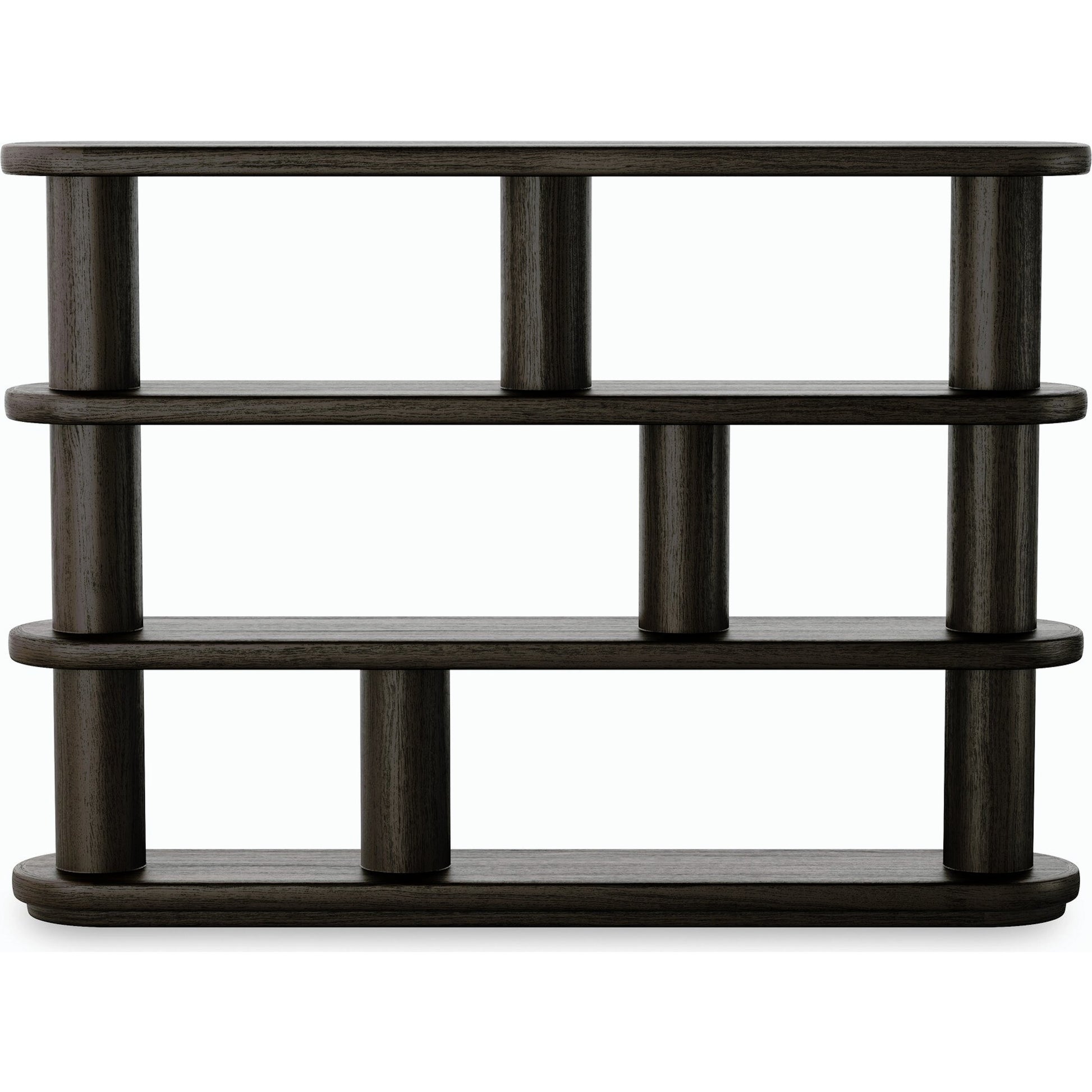 Luciana Bookcase by Four Hands. Made from oak veneer, solid oak in a modern style.