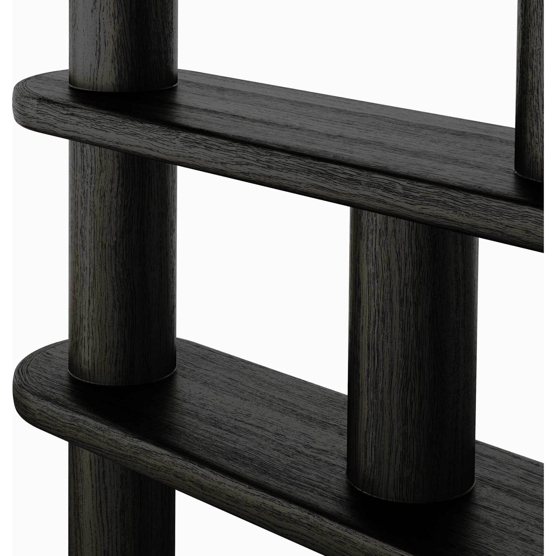 Luciana Bookcase by Four Hands. Made from oak veneer, solid oak in a modern style.