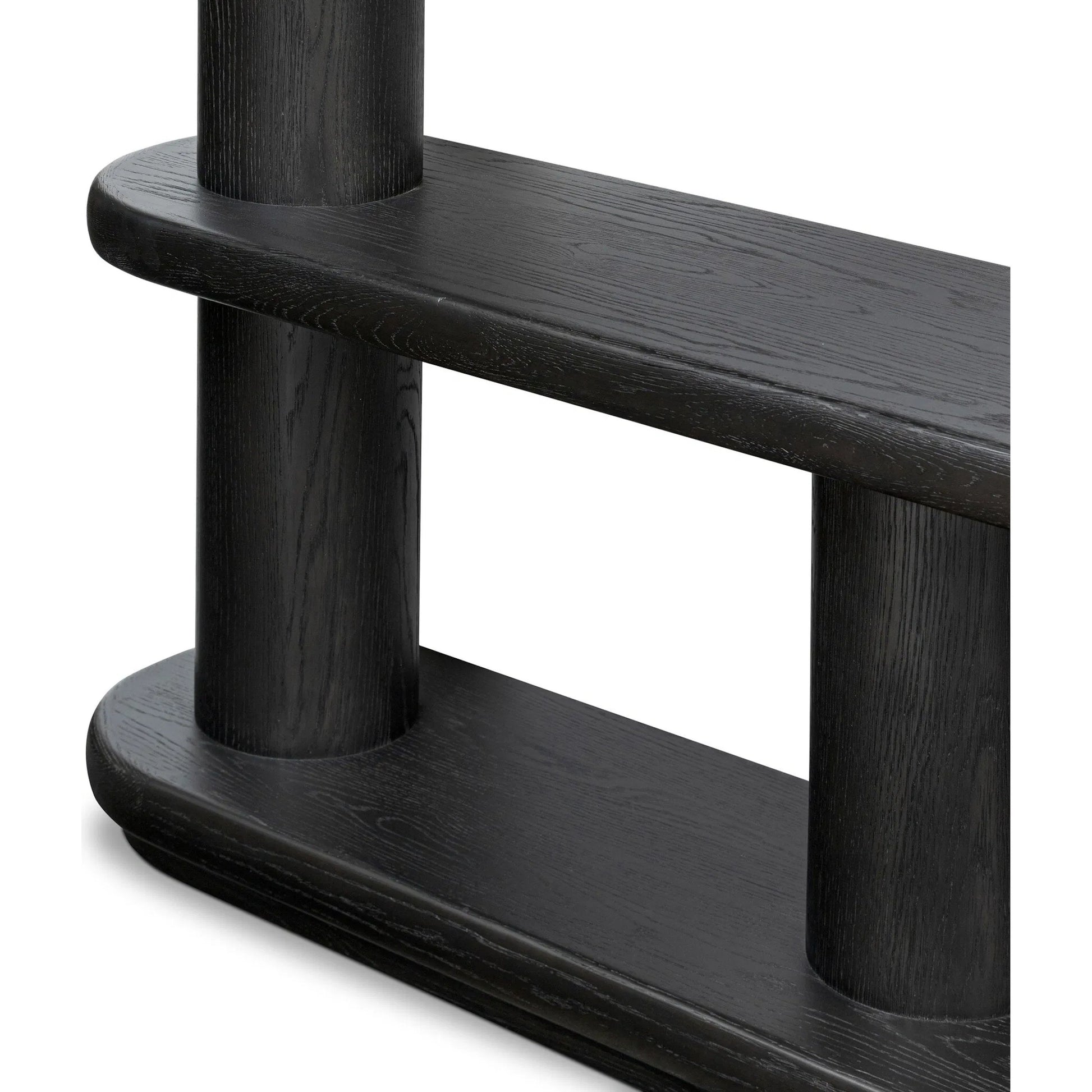 Luciana Bookcase by Four Hands. Made from oak veneer, solid oak in a modern style.