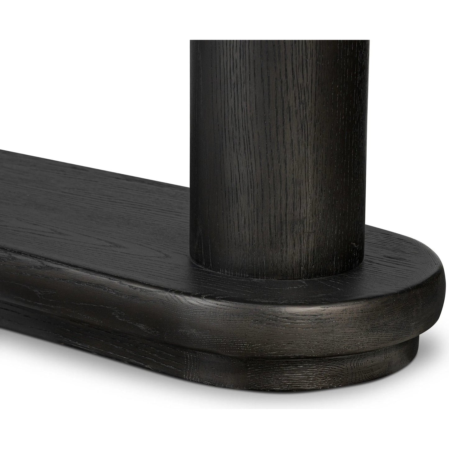 016 SI-2158284 | Closeup | Luciana Bookcase by Four Hands. Made from oak veneer, solid oak in a modern style.