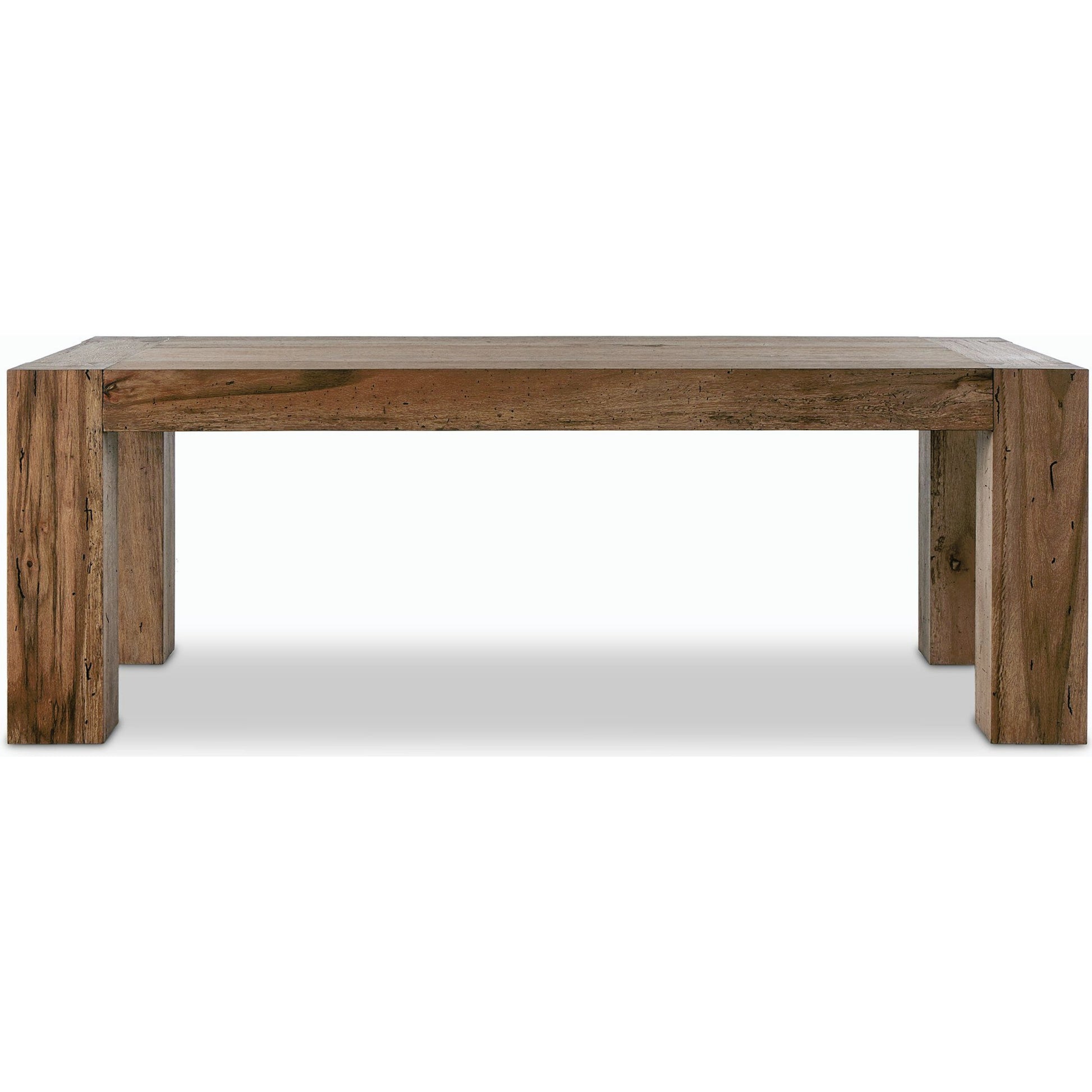 Abaso Dining Table by Four Hands. Made from thick oak veneer, engineered hardwood in a modern style.