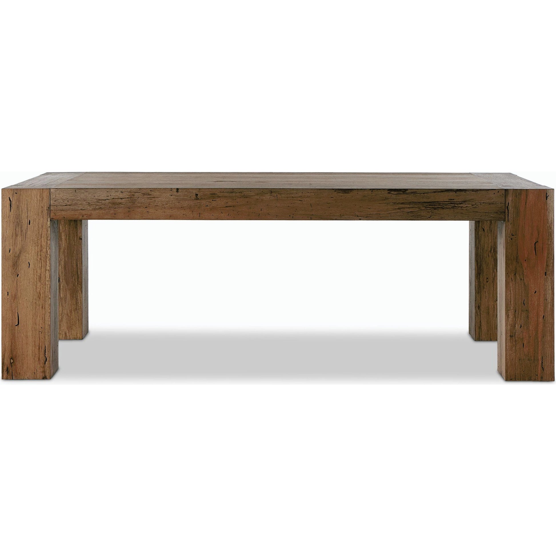 Abaso Dining Table by Four Hands. Made from thick oak veneer, engineered hardwood in a modern style.