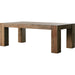 Abaso Dining Table by Four Hands. Made from thick oak veneer, engineered hardwood in a modern style.