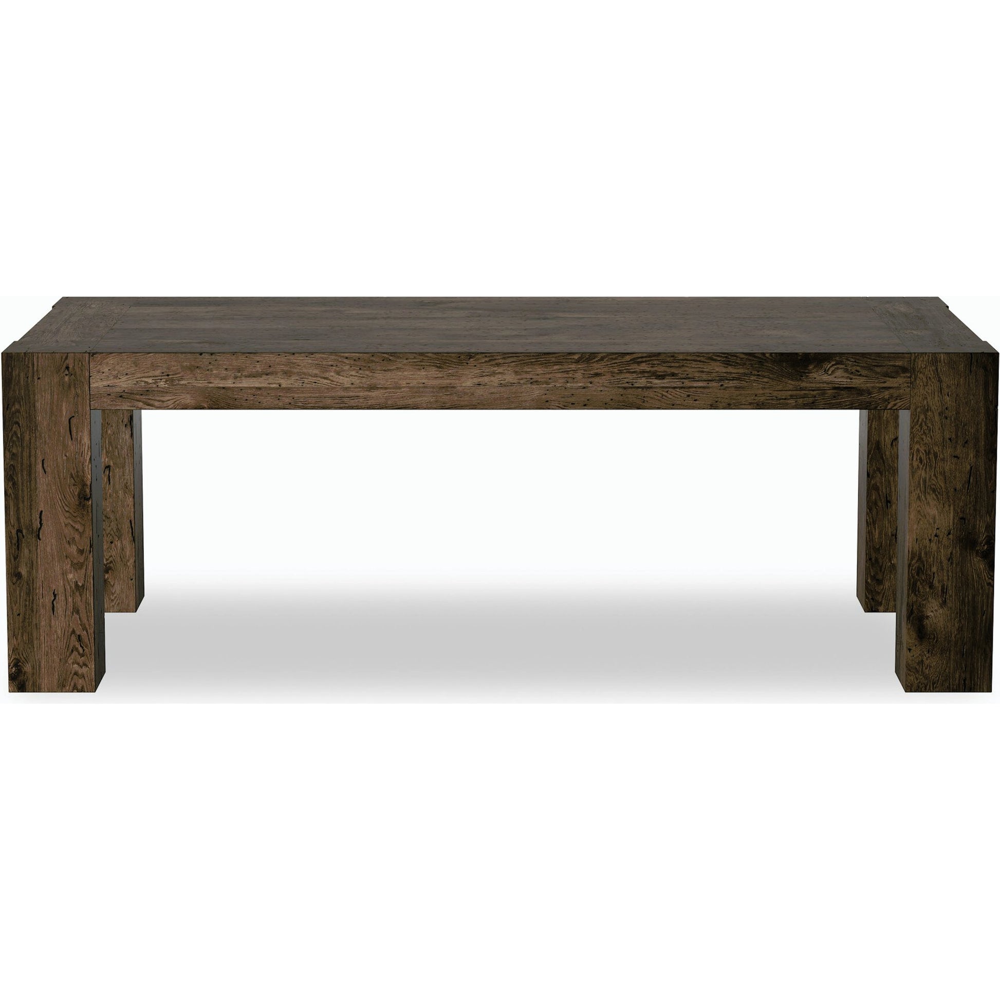 Abaso Dining Table by Four Hands. Made from thick oak veneer, engineered hardwood in a modern style.