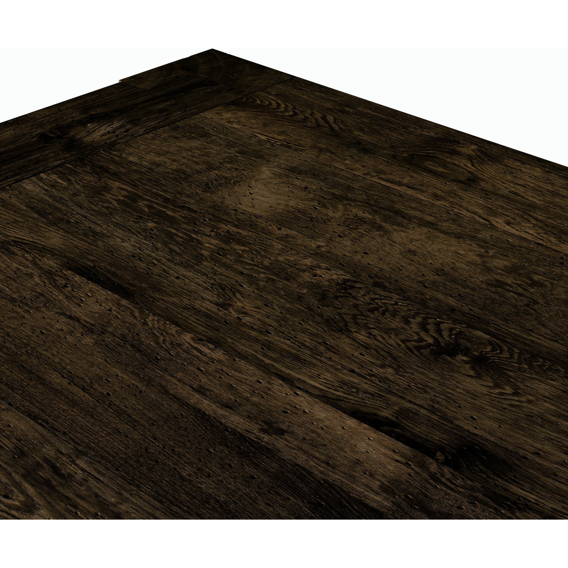 Abaso Dining Table by Four Hands. Made from thick oak veneer, engineered hardwood in a modern style.