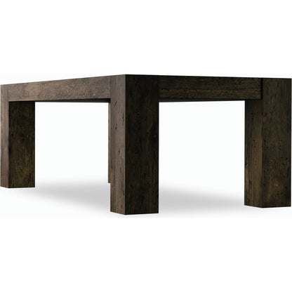 Abaso Dining Table by Four Hands. Made from thick oak veneer, engineered hardwood in a modern style.