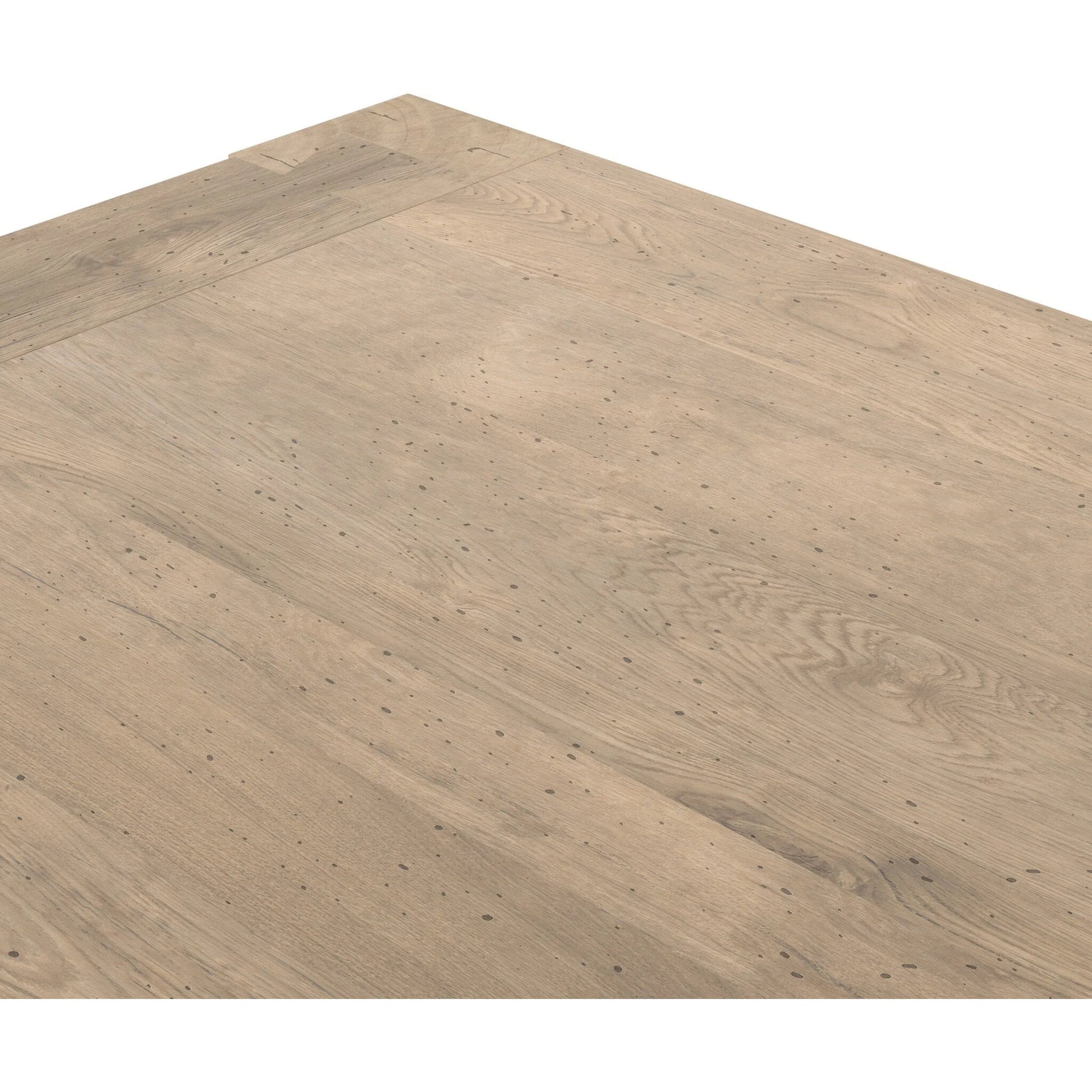 Abaso Dining Table by Four Hands in smoked oak veneer. Made from unique in a modern style.