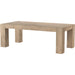 Abaso Dining Table by Four Hands in smoked oak veneer. Made from unique in a modern style.