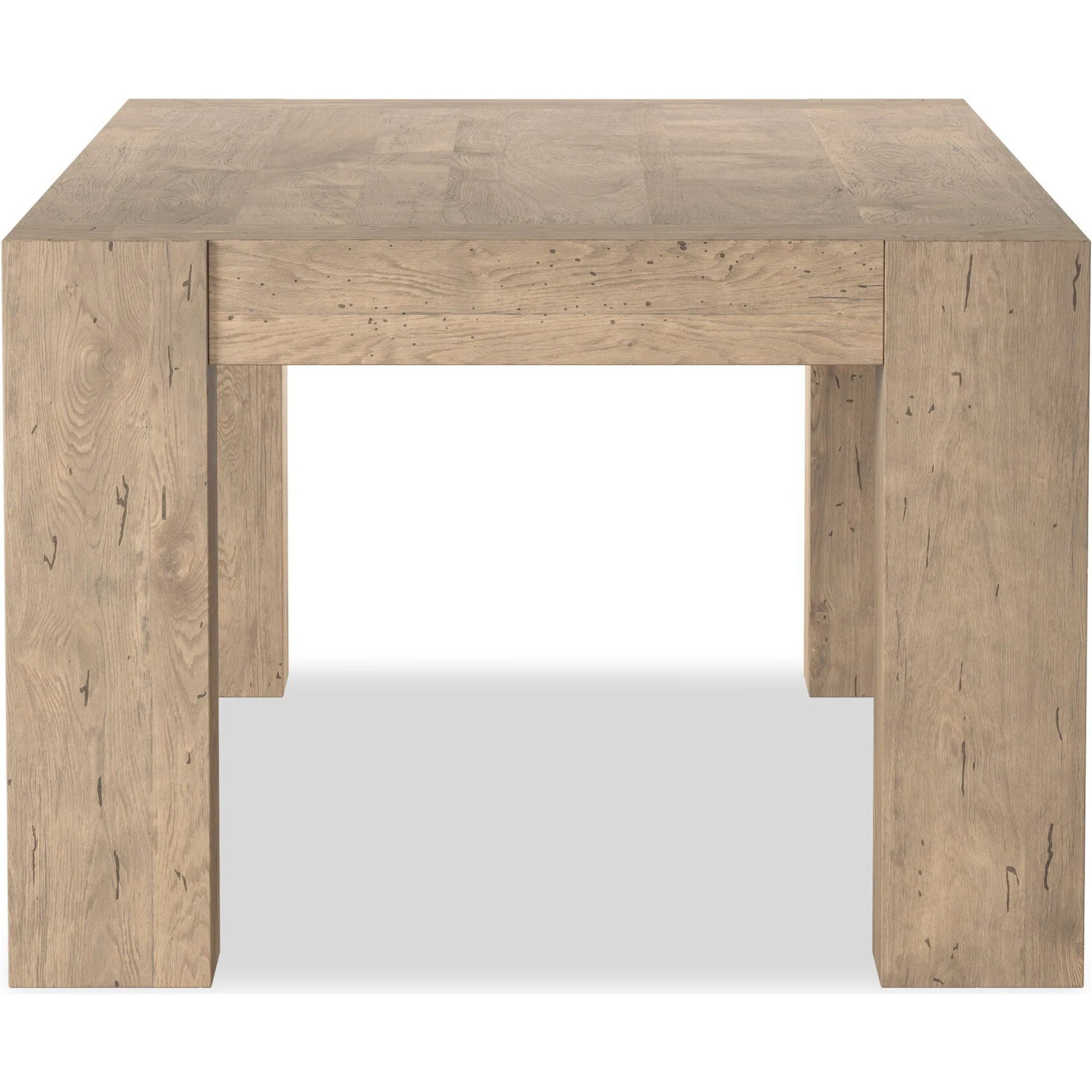 Abaso Dining Table by Four Hands in smoked oak veneer. Made from unique in a modern style.