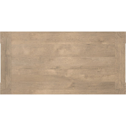 Abaso Dining Table by Four Hands in smoked oak veneer. Made from unique in a modern style.