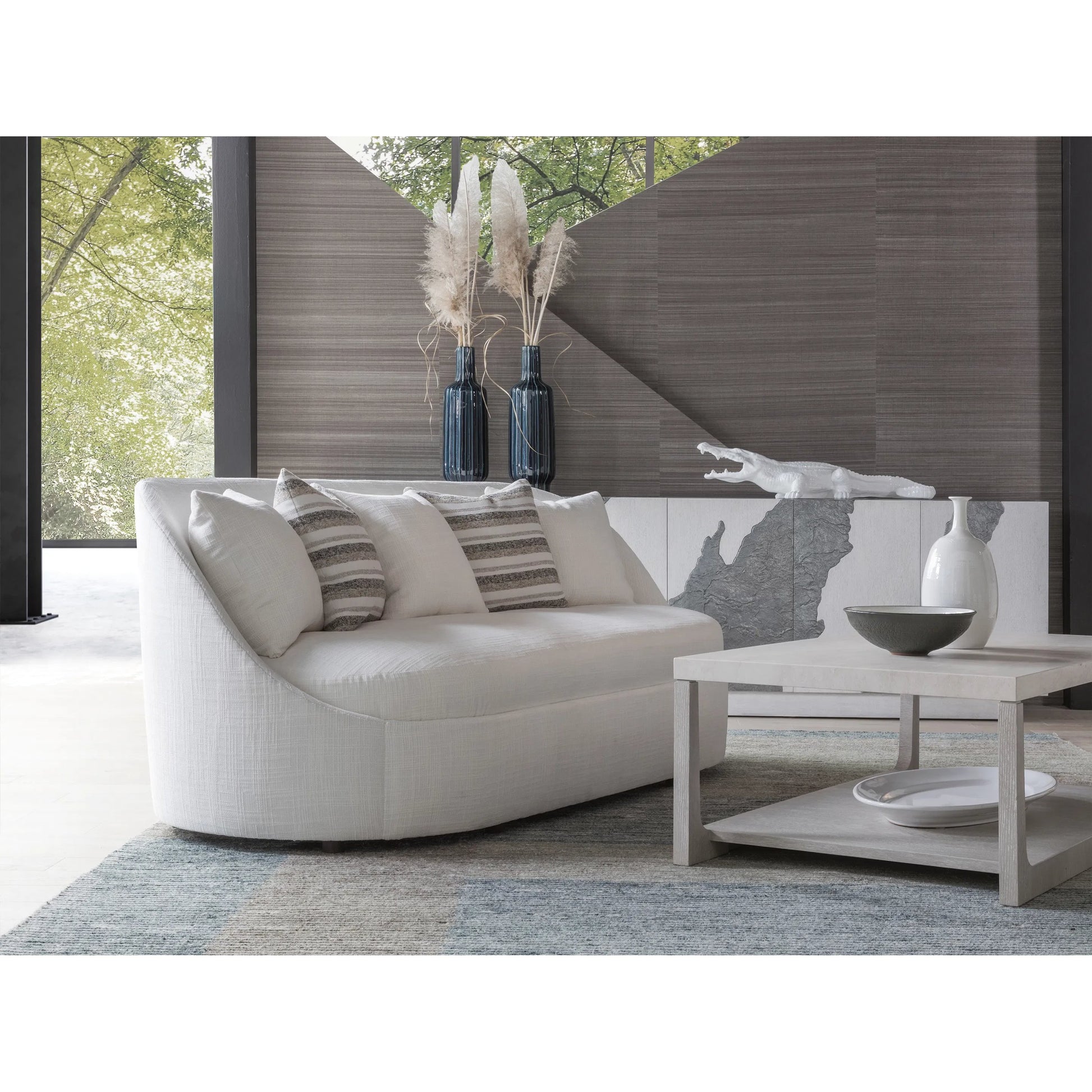 Genevieve Bench Seat Sofa by Artistica Home. Made from unique in a unique style.