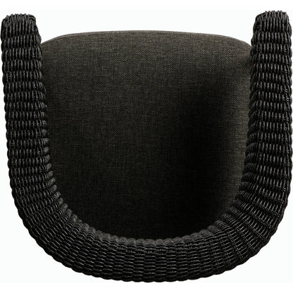 Carrie Outdoor Dining Chair by Four Hands. Made from 100% olefin, iron, 100% polyethylene in a modern style.