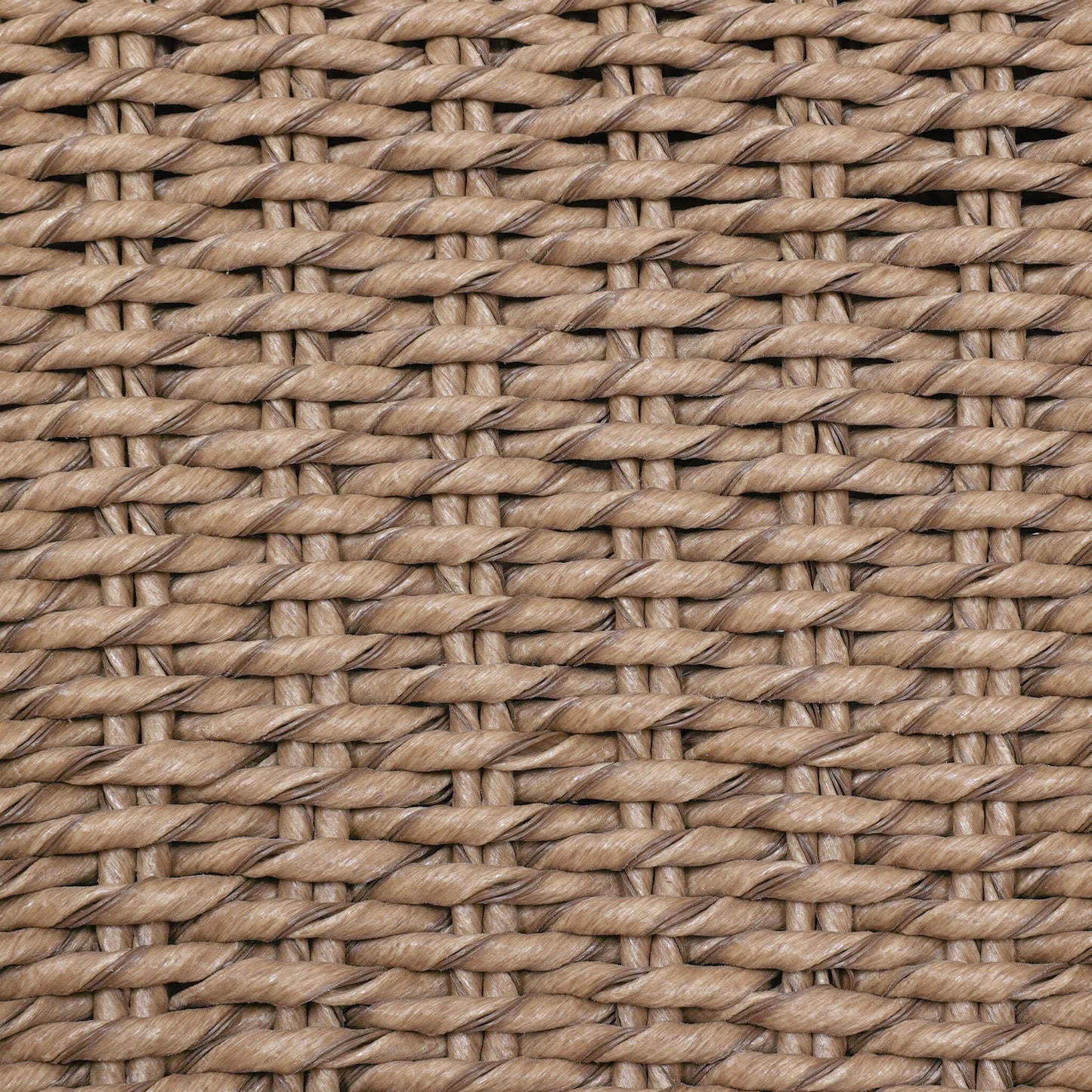 020 SI-2158102 | Closeup | Carrie Outdoor Dining Chair by Four Hands. Made from 100% olefin, iron, 100% polyethylene in a modern style.