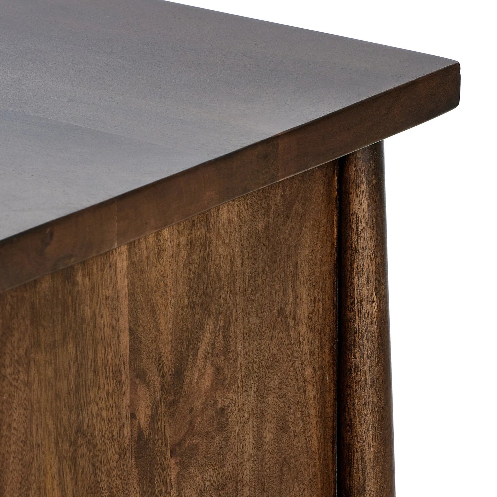 Freddie Chest by Four Hands in brown, black iron. Made from solid mango, iron in a traditional style.