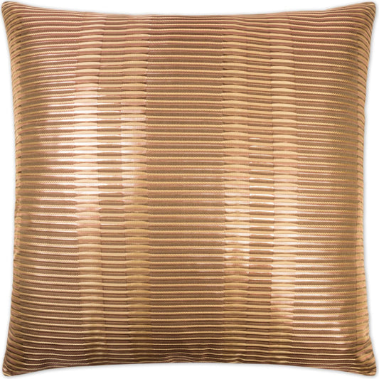 Grid by DV Kap Home in gold, copper. Made from 100% polyester in a modern style.