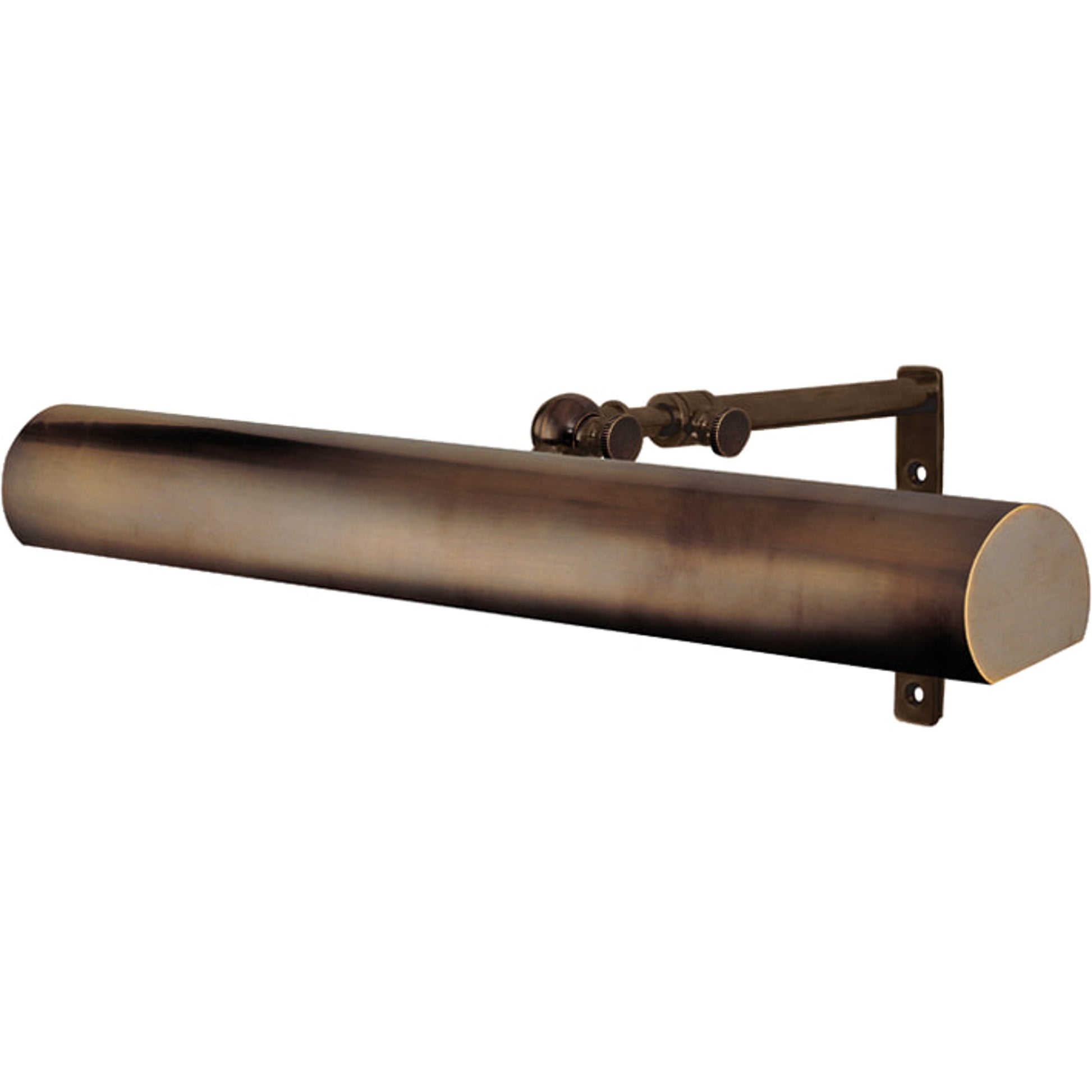 Vernon Picture Light by Hudson Valley. Made from brass in a traditional style.