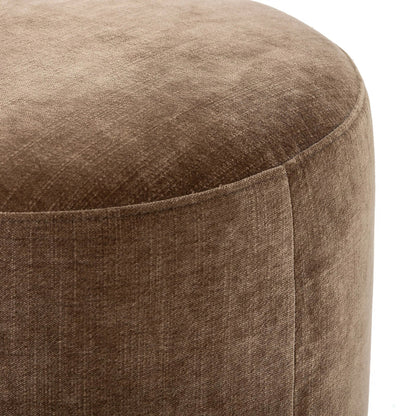 Zena Ottoman by Four Hands. Made from 100% polyester, solid parawood, 50% viscose, 50% wool in a transitional style.
