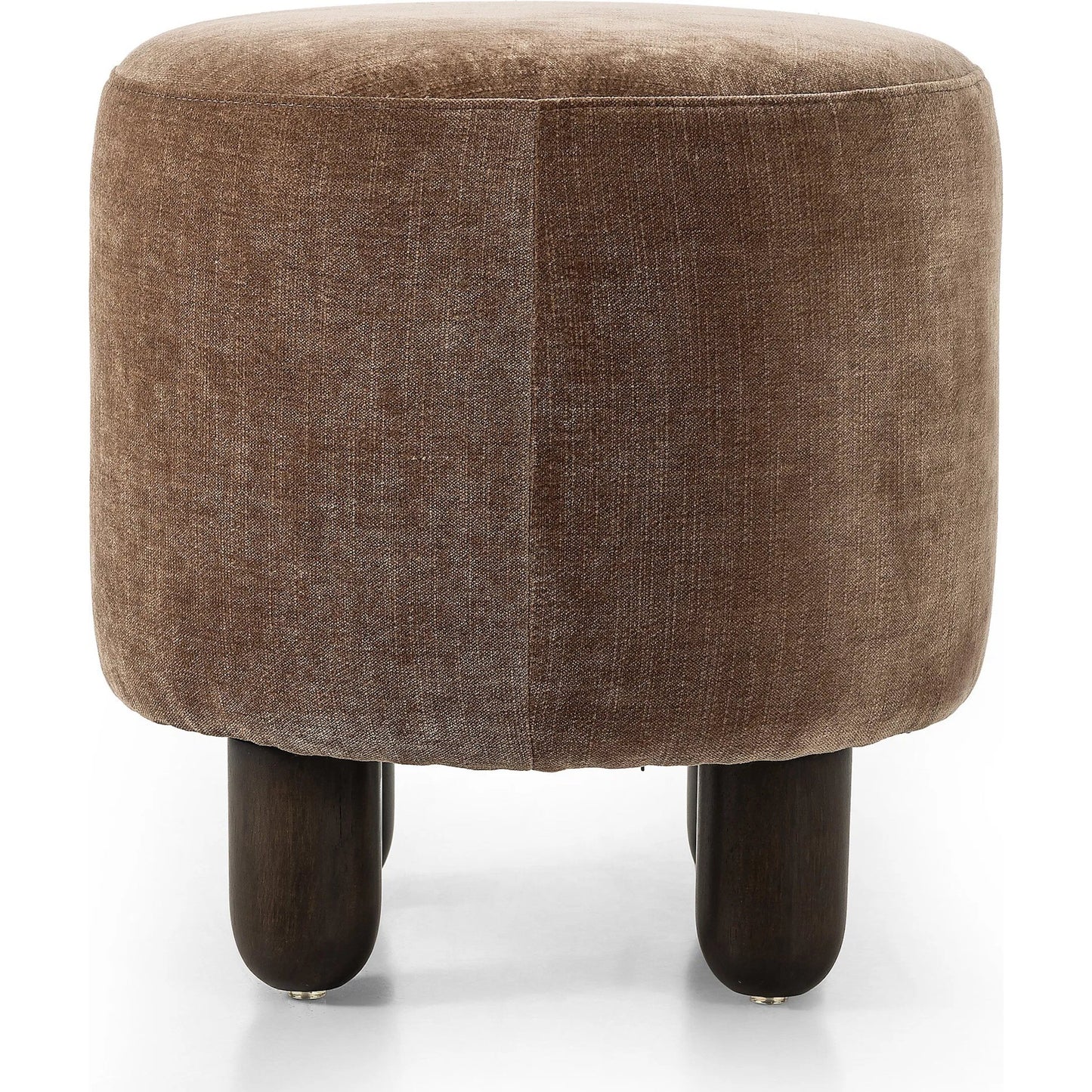 006 SI-2257121 | Additional Silo | Zena Ottoman by Four Hands. Made from 100% polyester, solid parawood, 50% viscose, 50% wool in a transitional style.