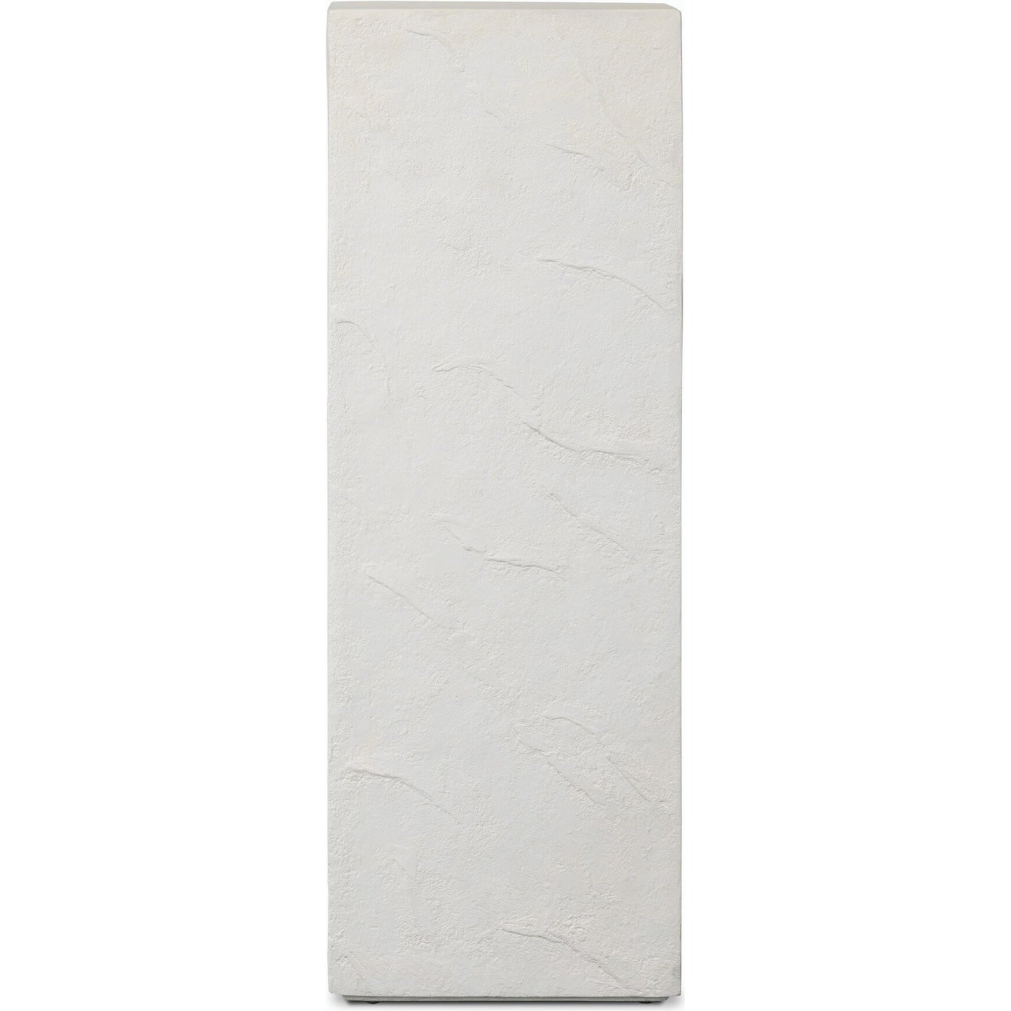 003 SI-2158117 | Additional Silo | Corian Outdoor Pedestal by Four Hands in plaster molded white concrete. Made from concrete in a modern style.