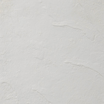 Corian Outdoor Pedestal by Four Hands in plaster molded white concrete. Made from concrete in a modern style.